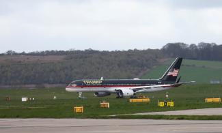 US Ex-President Donald Trump's Aircraft Clips Another Corporate Jet At Florida Airport 