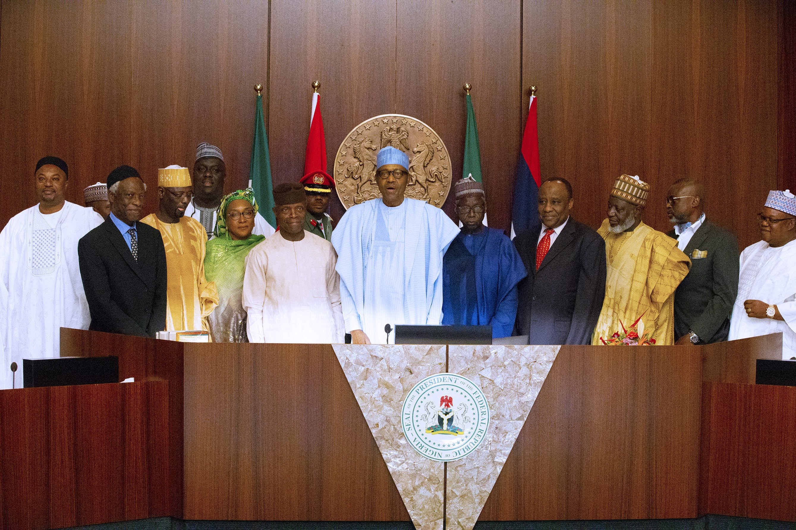 On May 8, 2019, President Muhammadu Buhari inaugurated the Board of the North East Development Commission (NEDC).