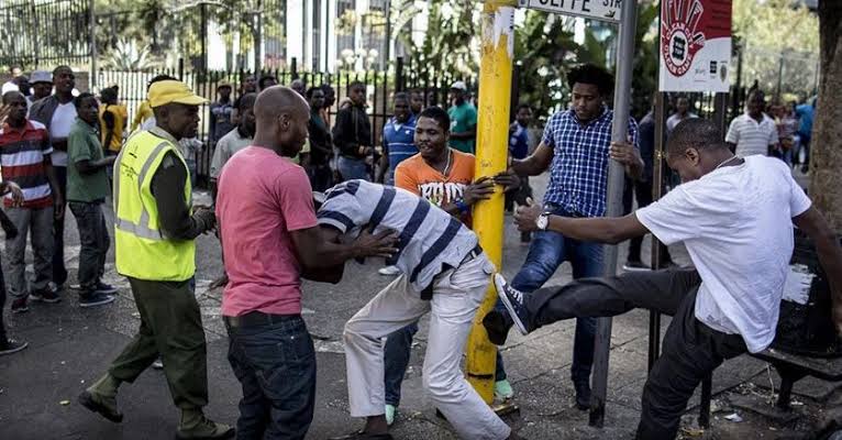 Xenophobic attack in South Africa 