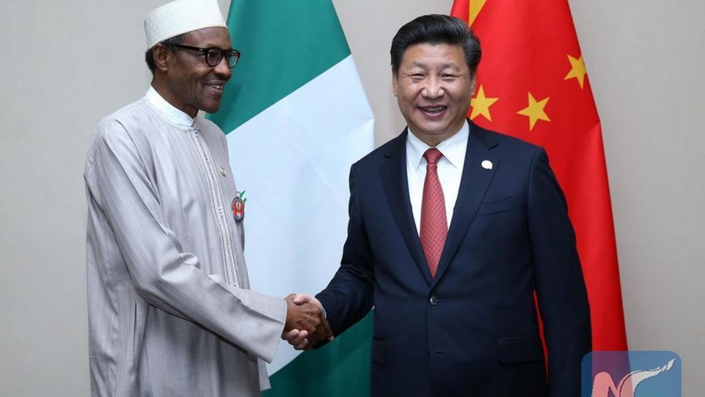 File Photo: Nigerian President Muhammadu Buhari and Chinese President, Xi Jinping