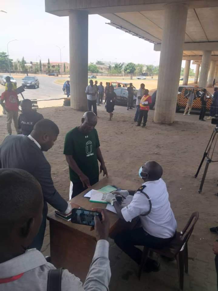 An FCT mobile court sitting at AYA bridge in Abuja