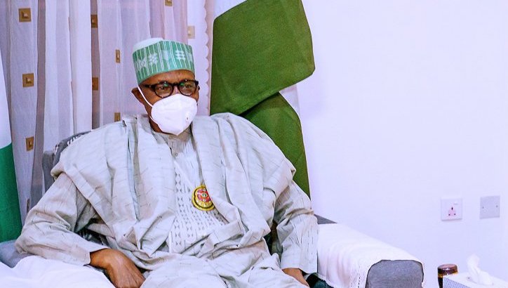 President Buhari in Daura.