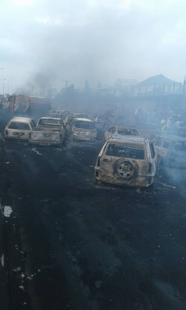 IMG 20180628 224027 PHOTONEWS: Heartbreaking Scenes From The Lagos-Ibadan Expressway Tanker Explosion