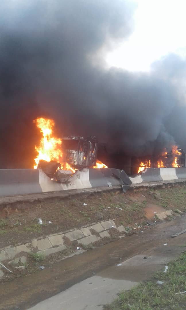 IMG 20180628 224039 PHOTONEWS: Heartbreaking Scenes From The Lagos-Ibadan Expressway Tanker Explosion
