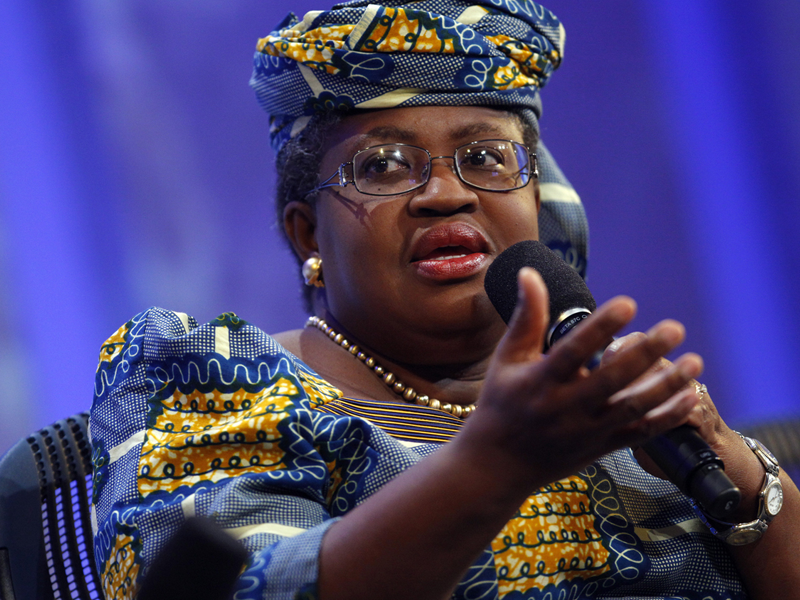 Nigeria's former finance minister, Ngozi Okonjo-Iweala