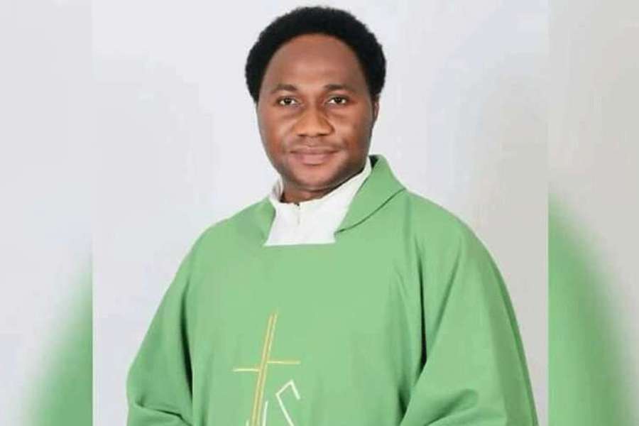 Fr. Matthew Dajo, who was kidnapped Nov. 22 in Nigeria's Abuja archdiocese. 