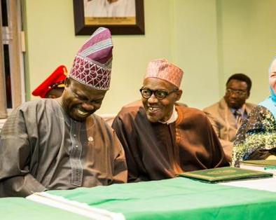 File Photo: President Buhari and Amosun