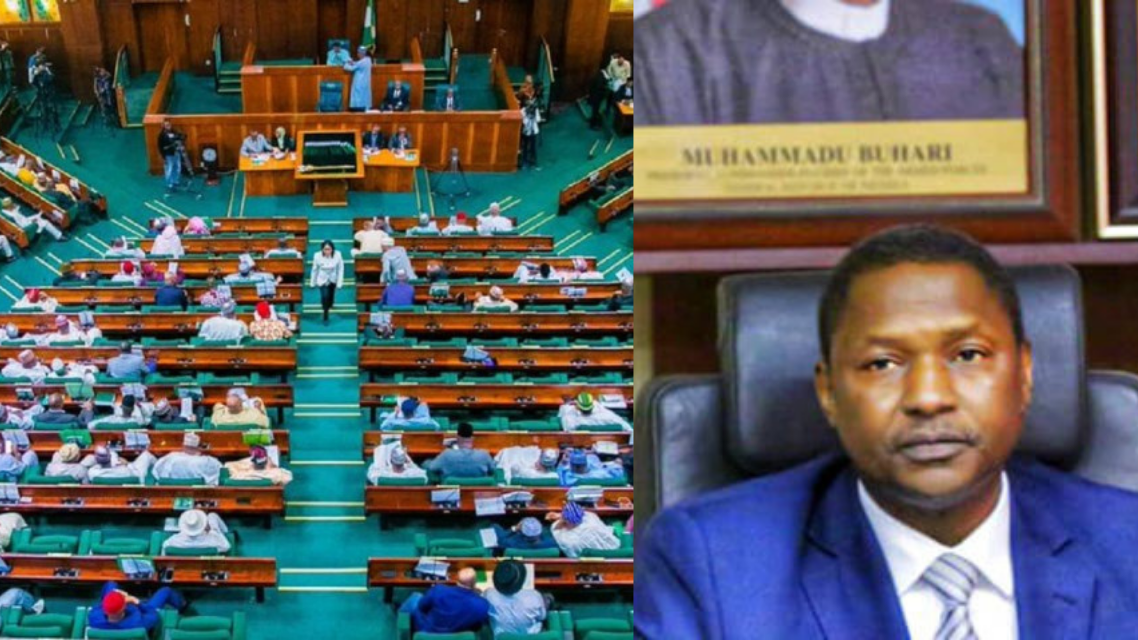 House Of Representatives' Lawmakers Fault Buhari's Minister Malami Over Role In $139million Bank Transfers