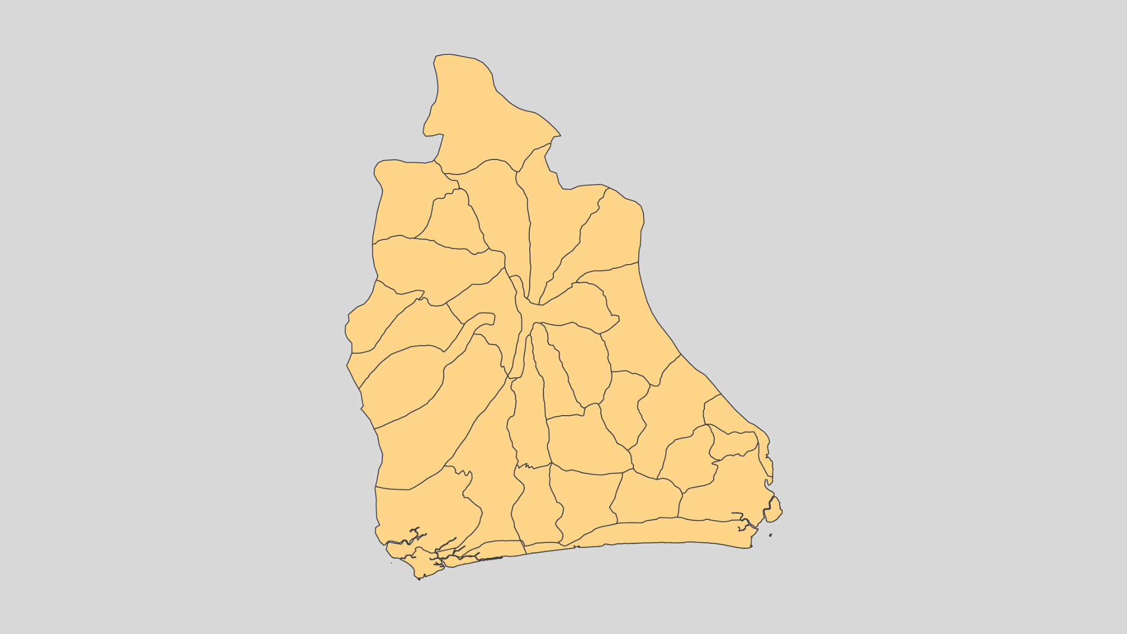 Akwa Ibom state map