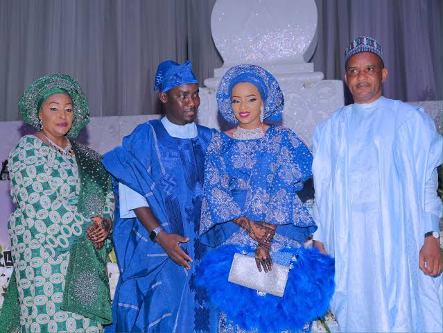 The new NIMASA DG (on the right) at Yusuf’s wedding