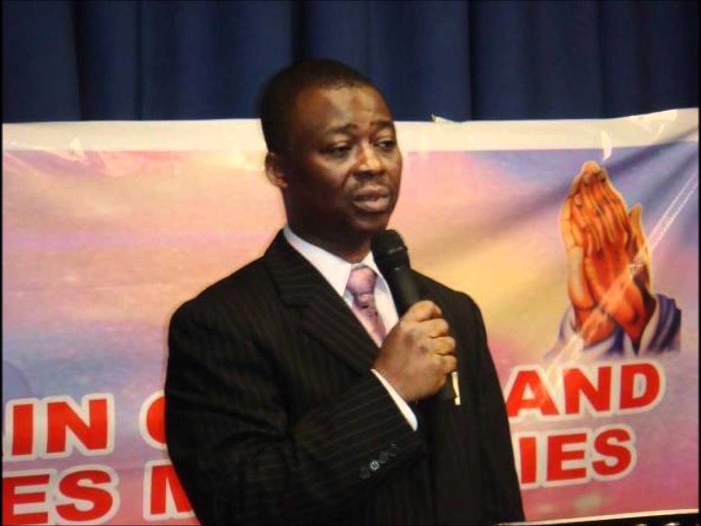 General Overseer of the Mountain of Fire and Miracle Ministry, MFM, Pastor Daniel Olukoya.