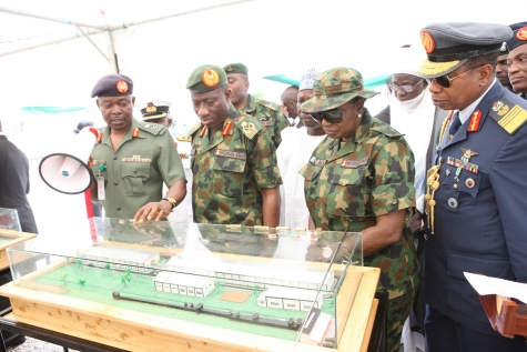 President Jonathan Commissions Bullet-proof Vest Factory 7