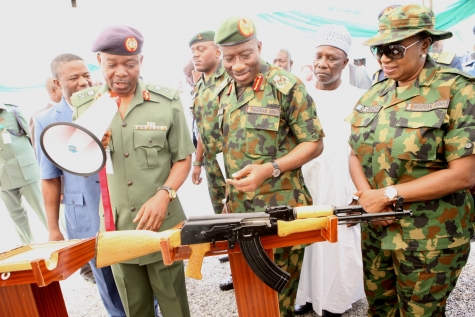President Jonathan Commissions Bullet-proof Vest Factory 26