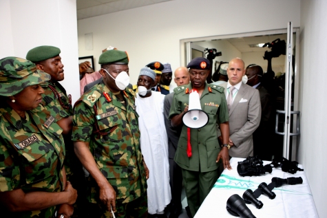President Jonathan Commissions Bullet-proof Vest Factory 27