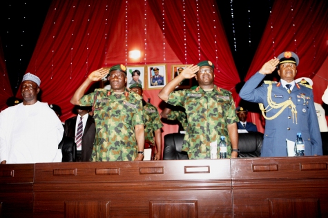 President Jonathan Commissions Bullet-proof Vest Factory 5