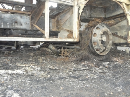 BRT Bus Crushes Biker And Burns Beyond Recognition 2