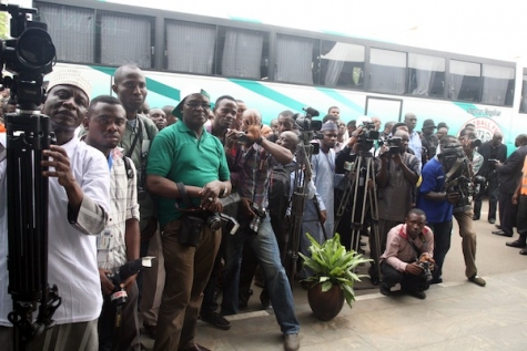 PHOTOS: Super Eagles Back In Nigeria 39