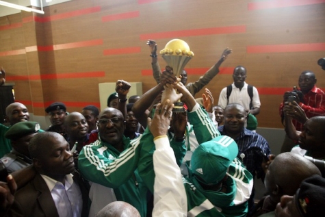 PHOTOS: Super Eagles Back In Nigeria 43