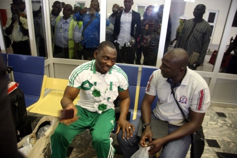 PHOTOS: Super Eagles Back In Nigeria 45