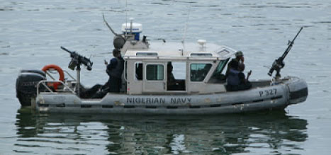 Nigerian Navy boat