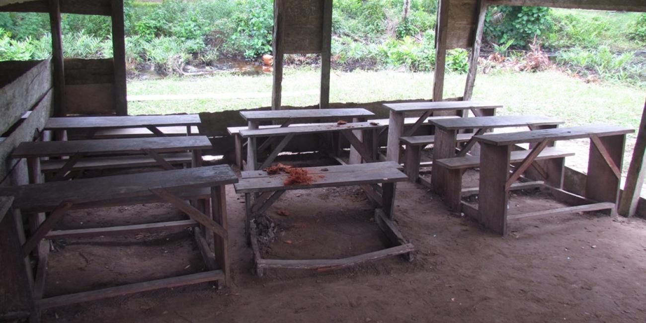 A classroom at CPS