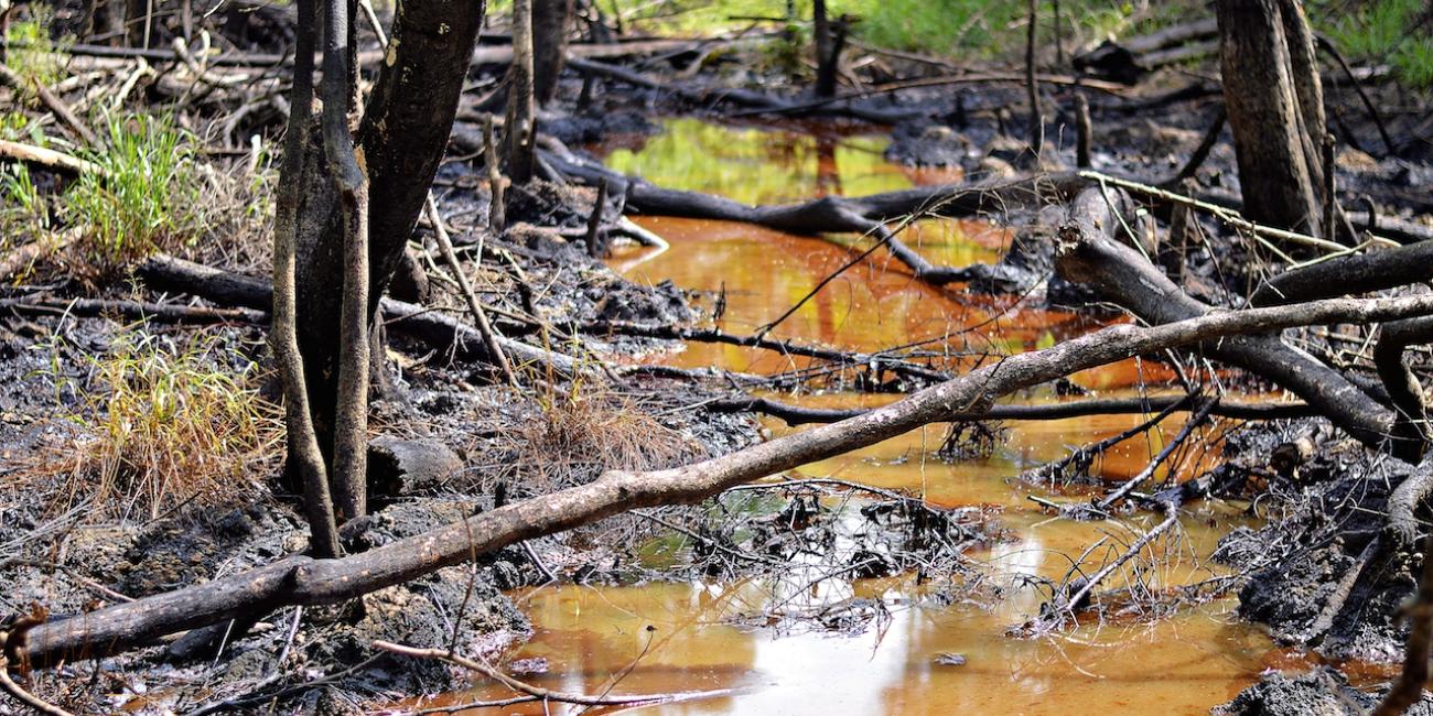 Oil streams are commonplace in Niger Delta of Nigeria