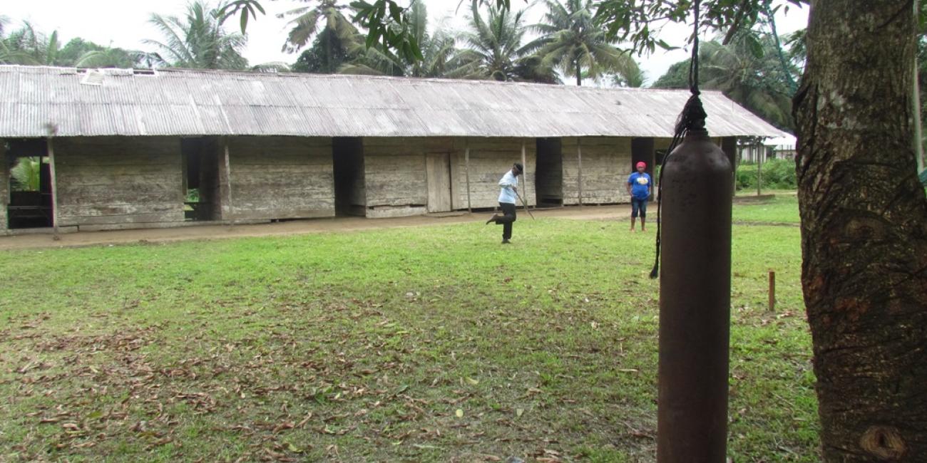 School field and premises