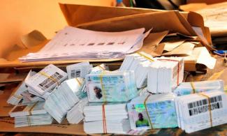 2023 Elections: Nigerian Man Arrested With 101 Permanent Voter Cards