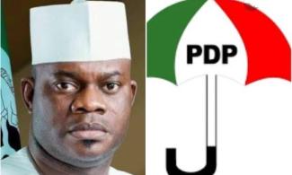 PDP Alleges Plot By Yahaya Bello’s Kogi Government To Plant Guns, Ammunition, Others At Its Candidates’ Homes, Campaign Offices