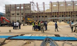 UPDATE: Three Workers Reported Dead At Collapsed Stephen Keshi Stadium In Delta State