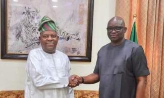 Former Ekiti Governor, Fayose In Governor Wike’s Camp Meets APC Vice Presidential Candidate, Shettima