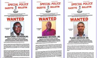SPONSORED     Nigerian Police Declare Three Persons Wanted For Fraud