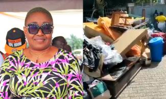 Wife Of Former Akwa Ibom Military Governor Evicts Step-children From Family House In Abuja