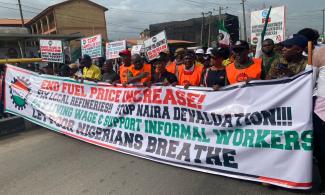 Hundreds Of Enugu Workers Join Nigeria Labour Unions’ Nationwide Protest Over Low Minimum Wage