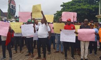 Workers, Traders, Youths Protest In Delta, Imo, Condemn Tinubu Government's Policies