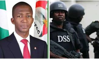 Nigerian Secret Police, DSS Interrogates Two Siblings Of Suspended EFCC Chairman, Bawa, Seizes Bulletproof Car