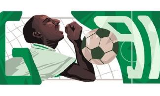 Google Doodle Celebrates Nigerian Legendary Footballer, Rashidi Yekini’s 60th Birthday