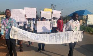 OAU Graduates At Affiliated Ondo State College Of Education Protest Nine-Month Delay In Mobilisation For NYSC