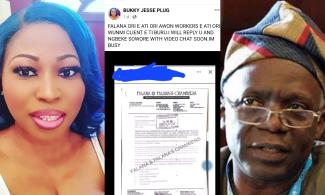 UK-Based Nigerian Blogger, Bukola Jesse Cyberbullies Femi Falana For Seeking Police Intervention Over Death Threats Against MohBad’s Wife