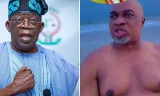 Nigerians Are Crying And Tinubu Caused It — Nollywood Actor, Olaiya Igwe Says After Stripping Naked At Lagos Beach To Pray For President’s Victory