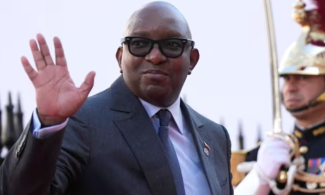 The Democratic Republic of Congo's prime minister, Jean-Michel Sama Lukonde,