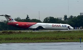 Nigerian Bureau, NSIB Begins Probe Of Dana Airplane Which Skid Off Runway In Lagos 