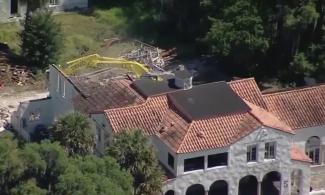 Florida Home That Once Belonged To Osama Bin Laden's Brother Is Torn Down