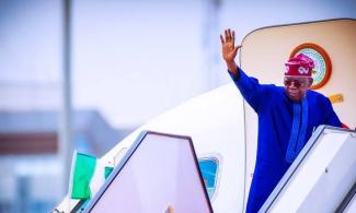 President Tinubu Returns To Abuja After 'Medical Treatment In France'