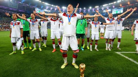 Germans Win World Cup