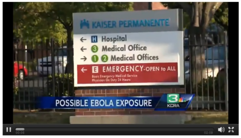 Suspected Ebola Case In California, USA