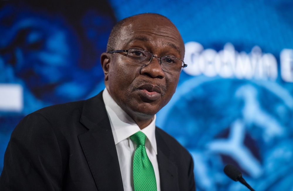 Governor of the Central Bank of Nigeria, Godwin Emefiele.