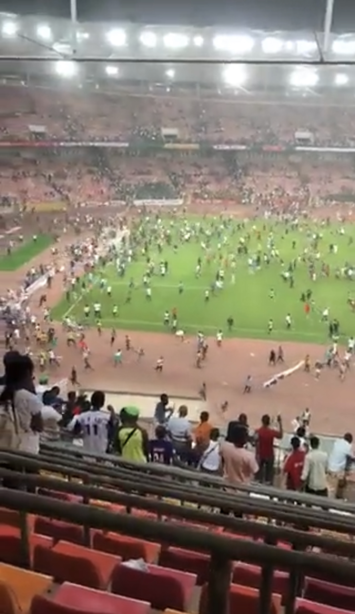 Nigeria-Ghana Match: CAF Doctor Dies During Stampede In Abuja Stadium
