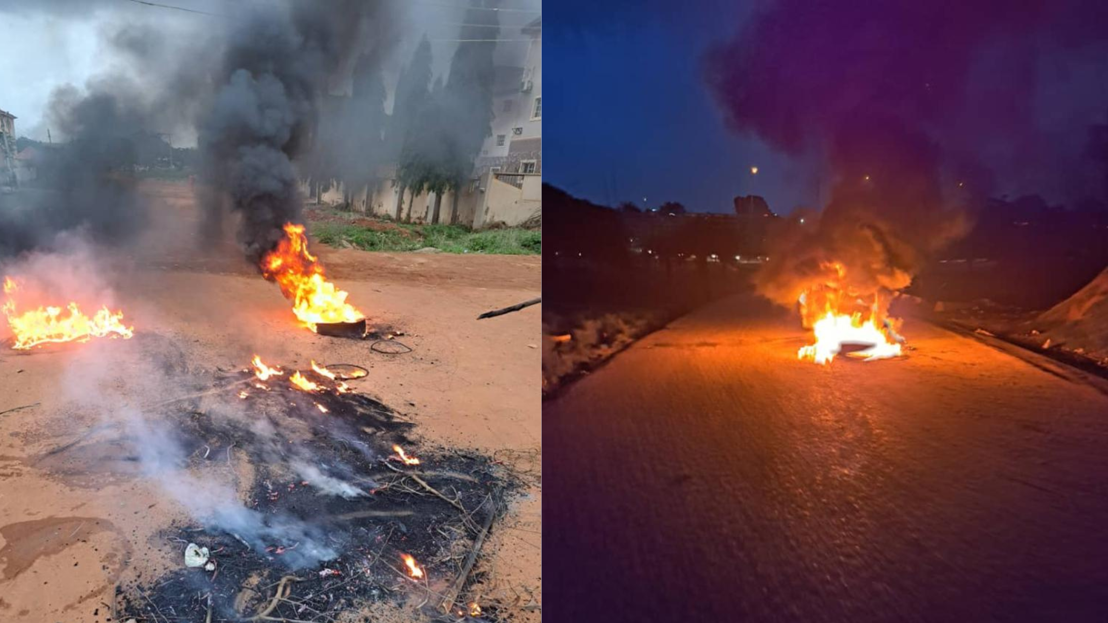 [GIST] Panic In Abuja As Commercial Motorcyclists Clash With Police, Attack Residents, Damage Vehicles