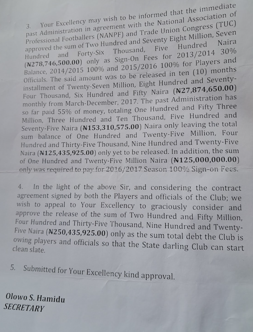 [GIST] EXCLUSIVE: Forgotten Heroes: How Nigerian Football Club, Kwara United Turned Ex-Players, Staff To Beggars Amid Neglect, Unpaid Entitlements, Ruined Careers